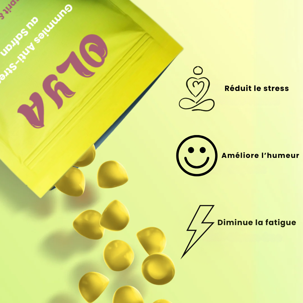 Gummies Anti-Stress au Safran